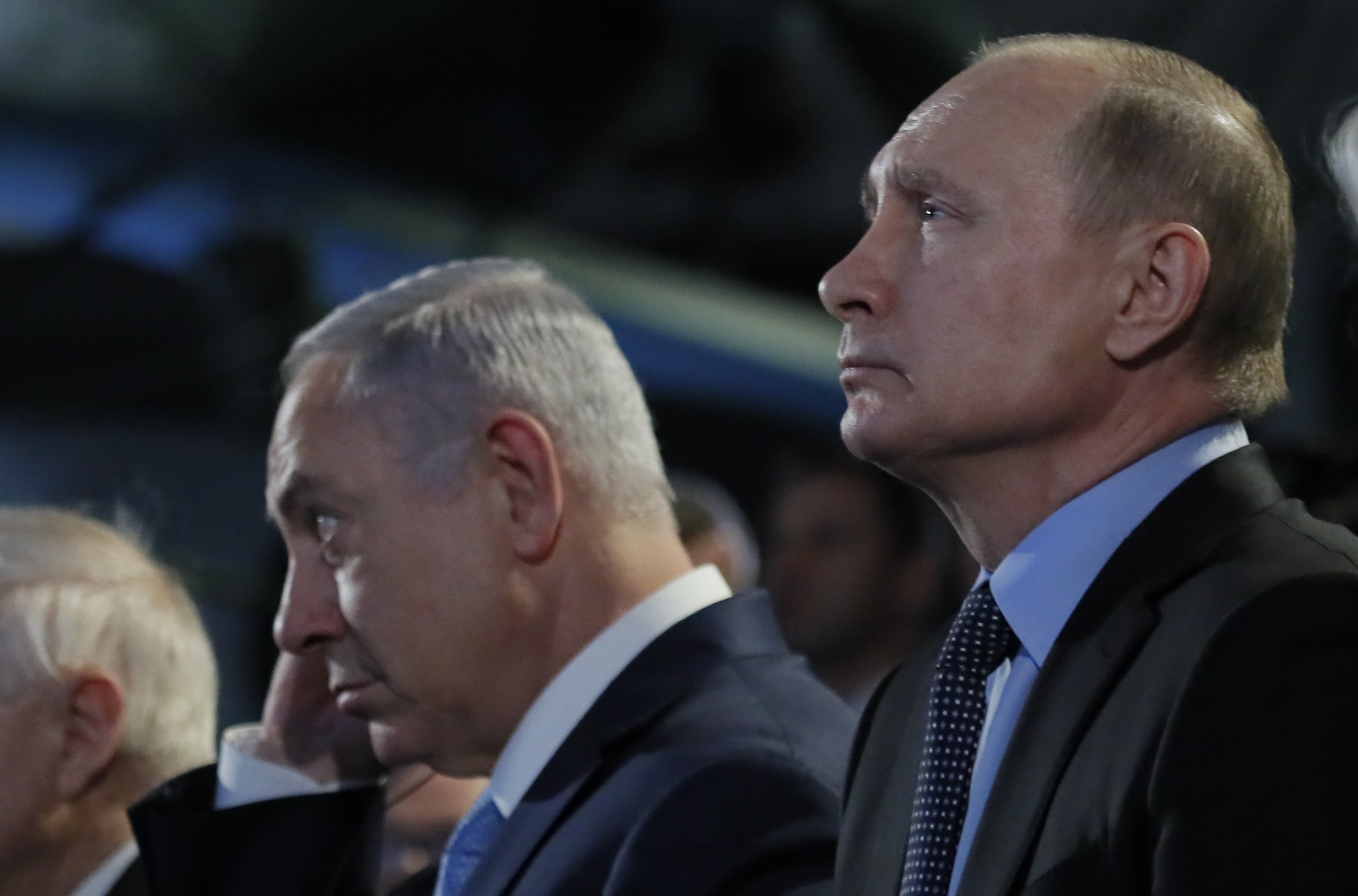 Israeli Prime Minister Benjamin Netanyahu and Russian President Vladimir Putin