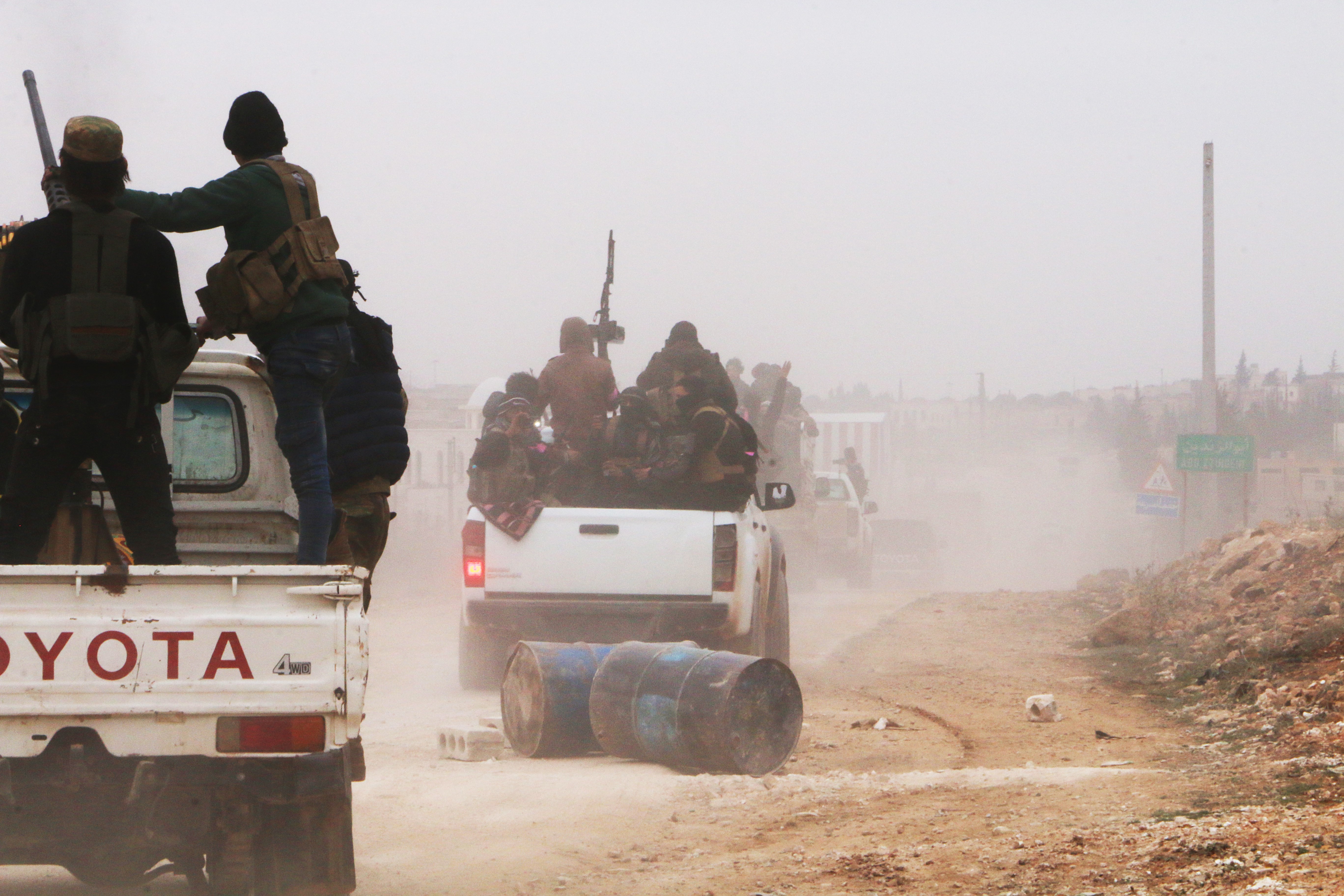 Syrische Armee in Aleppo