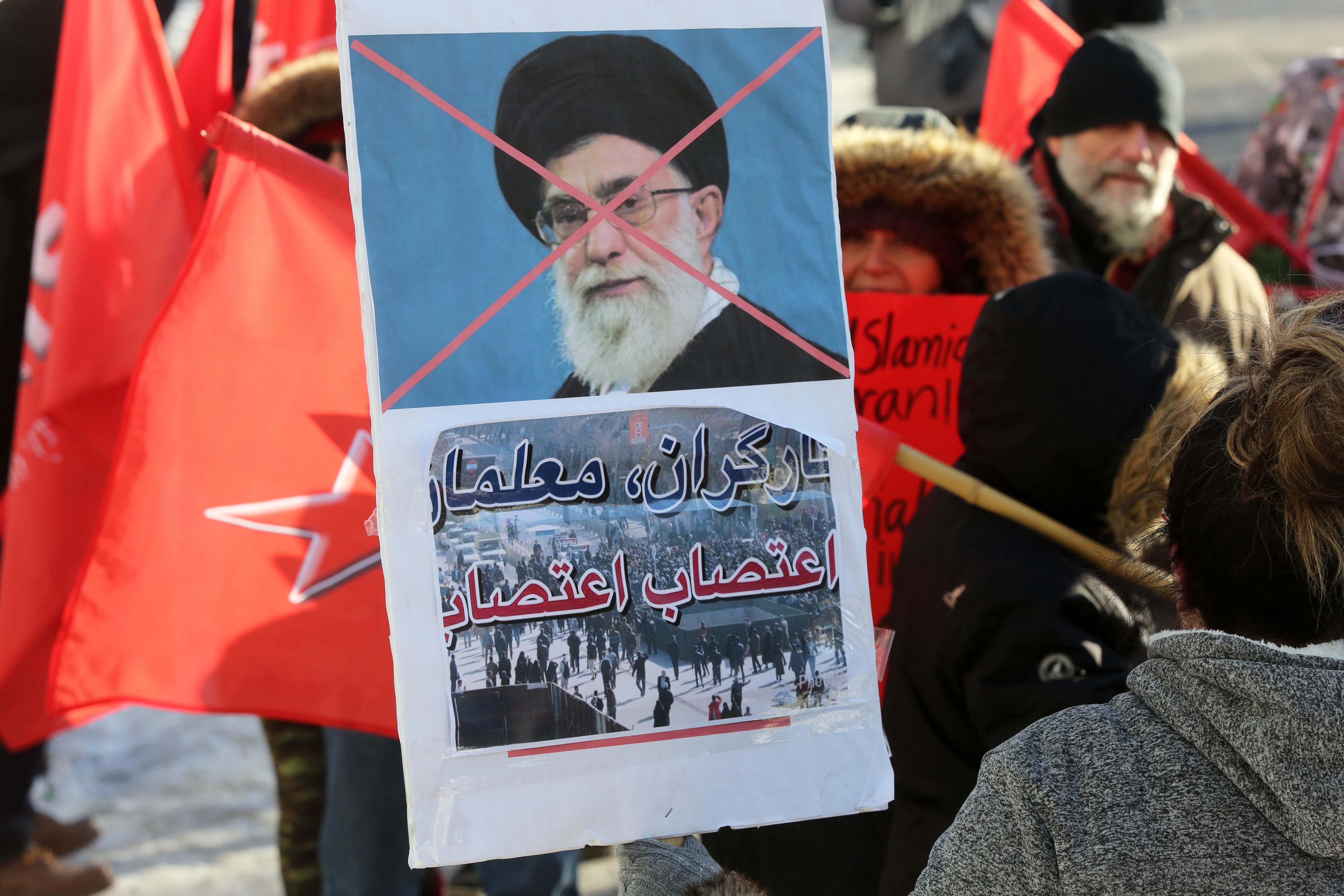 Protest gegen Regierung Irans