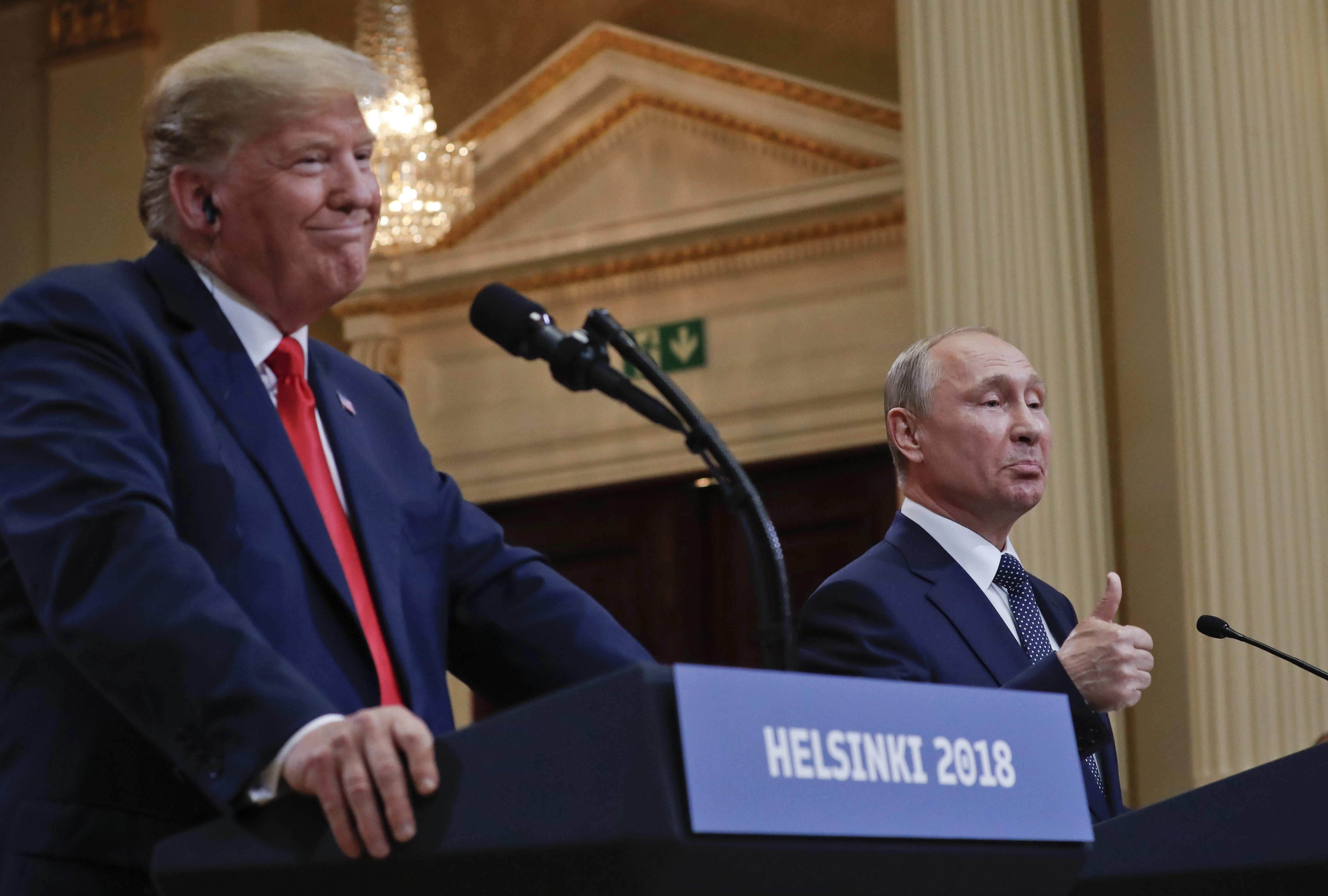 Donald Trump, Vladimir Putin