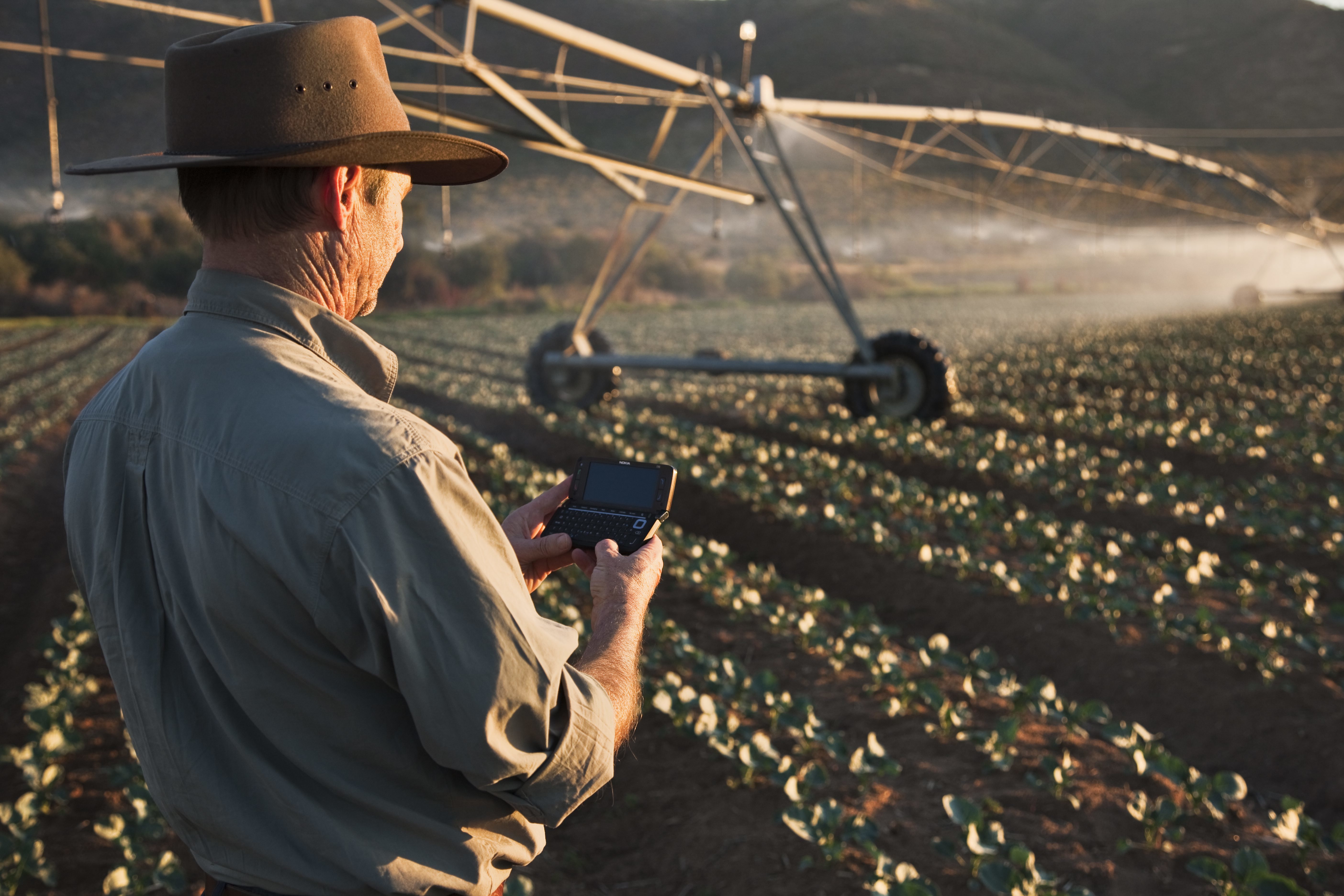 Farmer in Südafrika