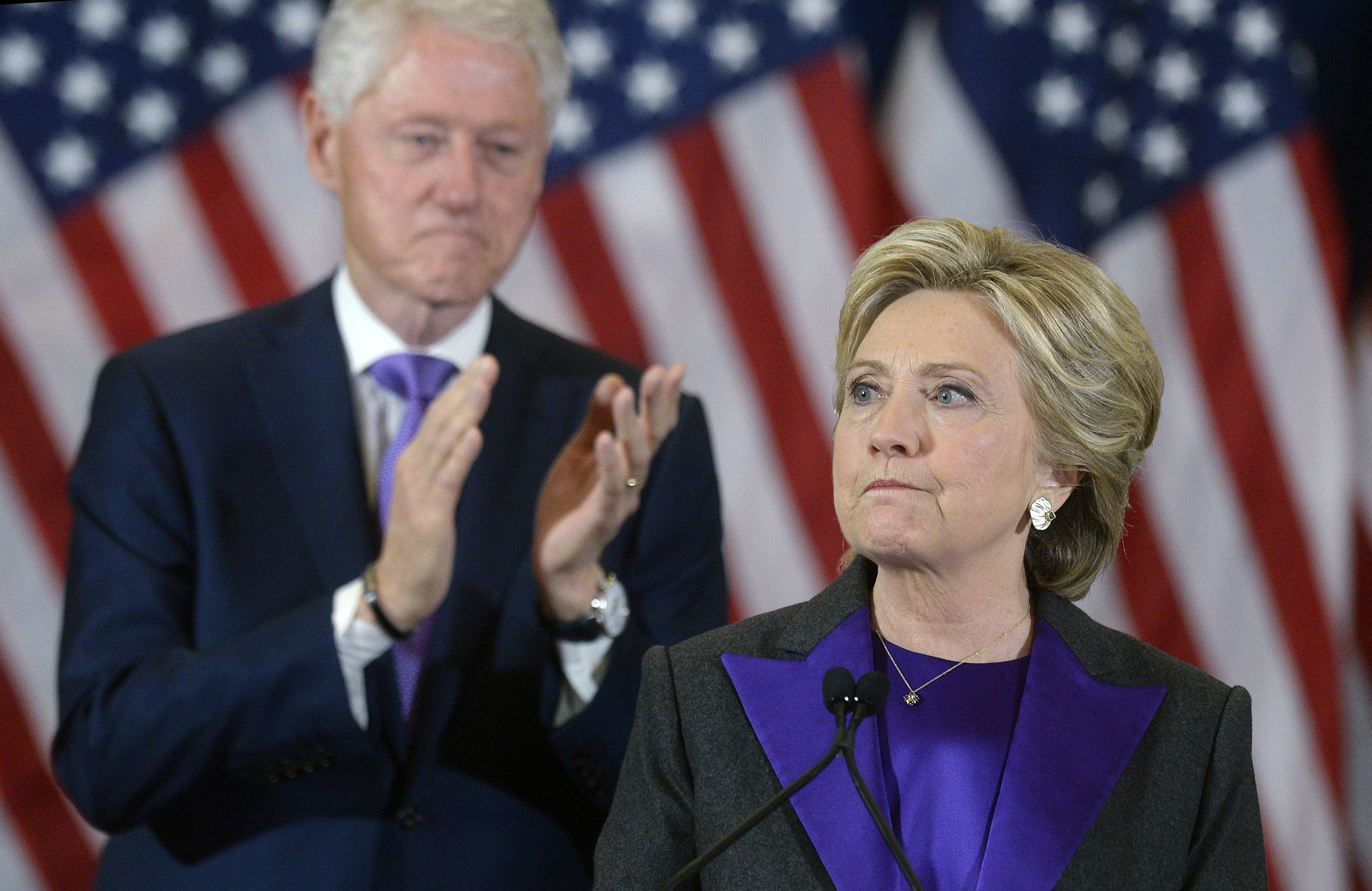 Bill Clinton und Hillary Clinton