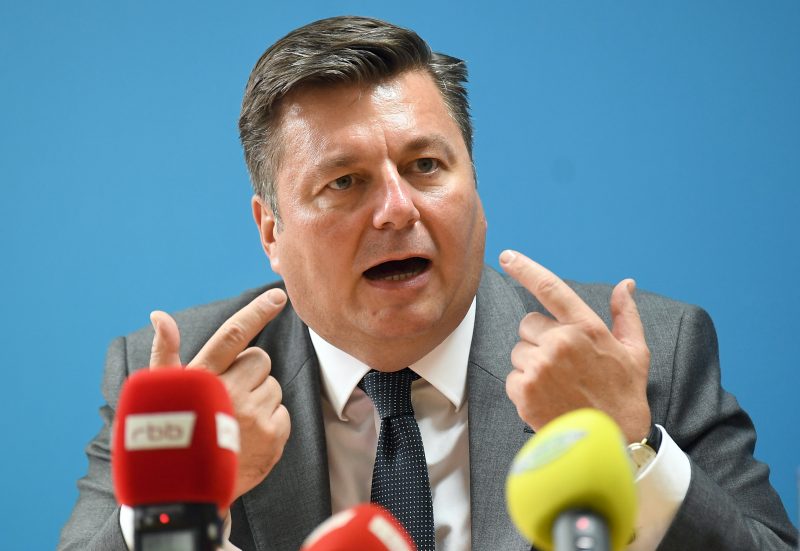 Innensenator Andreas Geisel (SPD) war am 24. März 2017 auf einem Geheimtreffen mit Verfassungsschutzpräsident Hans-Georg Maaßen
