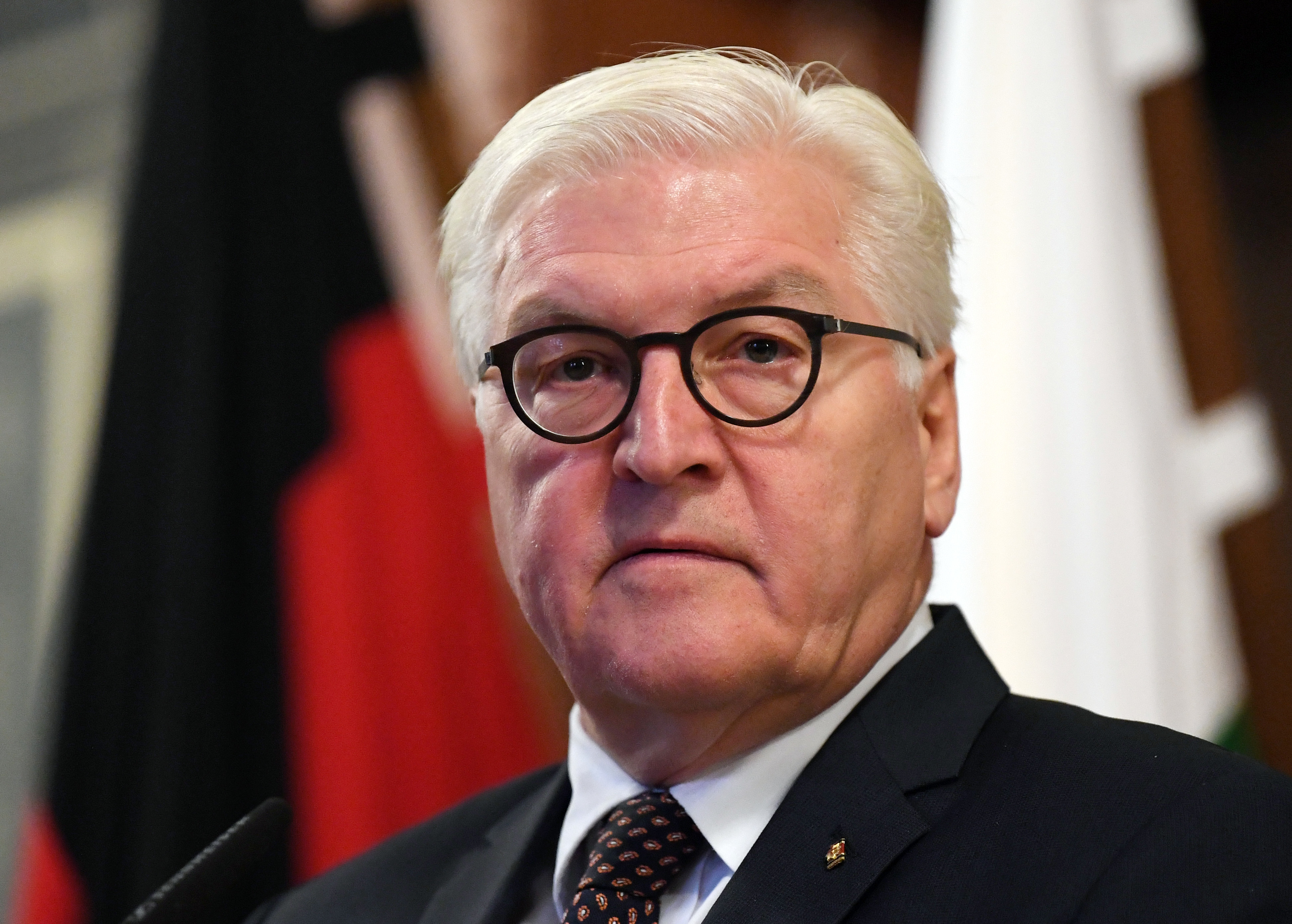 01.11.2018, Sachsen, Chemnitz: Bundespräsident Steinmeier besucht Chemnitz
