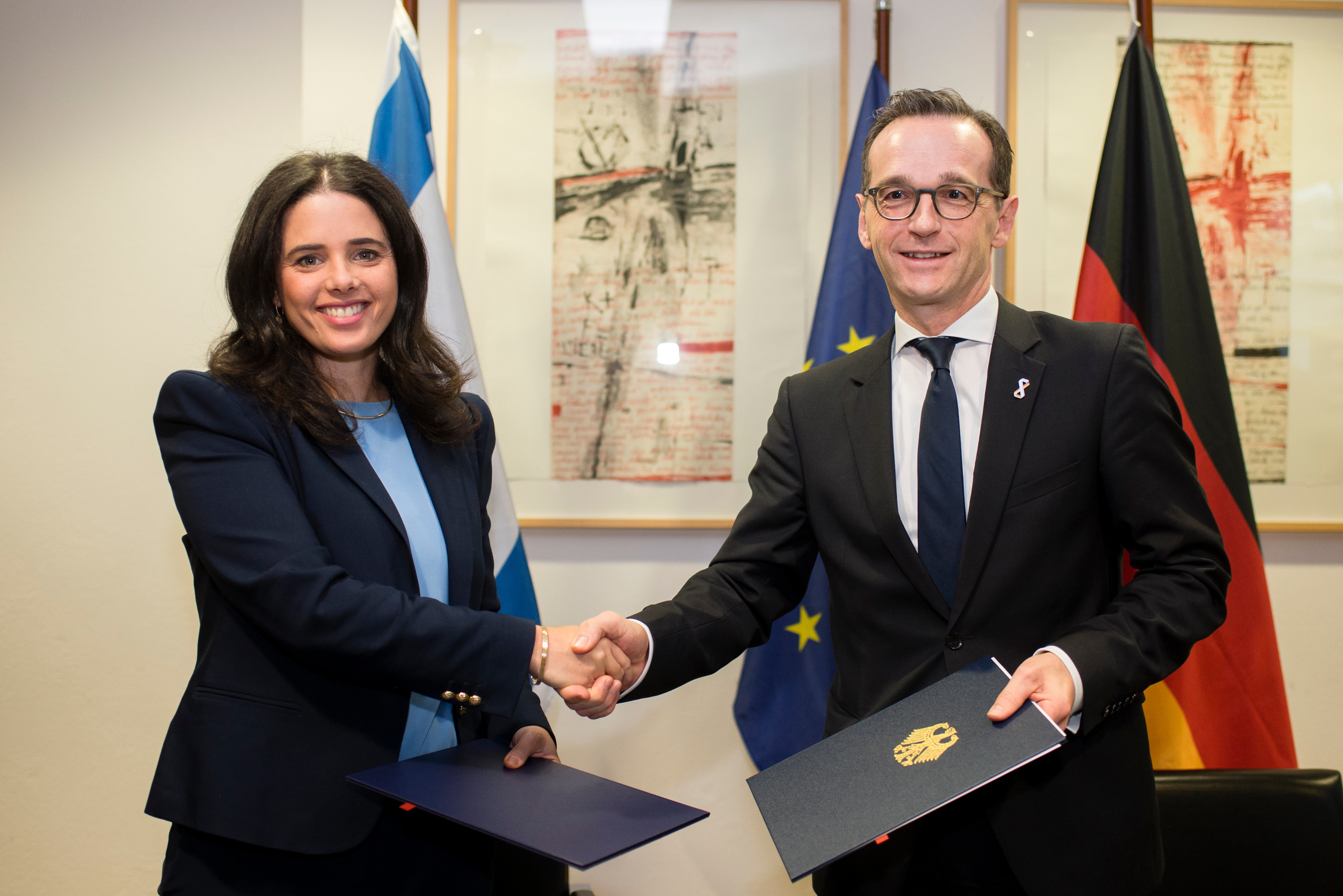 Deutsch-israelische Justizkonferenz: Ajelet Schaked und Bundesjustizminister Heiko Mass (SPD)