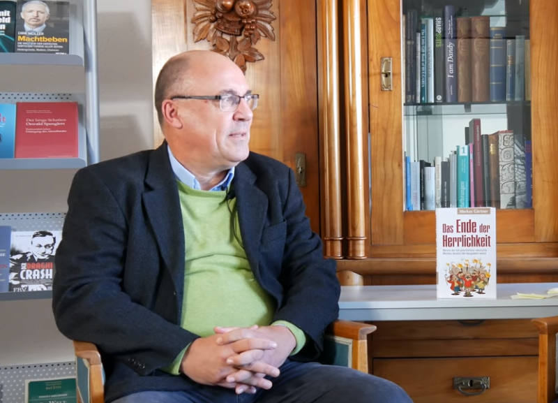Markus Gärtner, Autor des Buches »Das Ende der Herrlichkeit«
