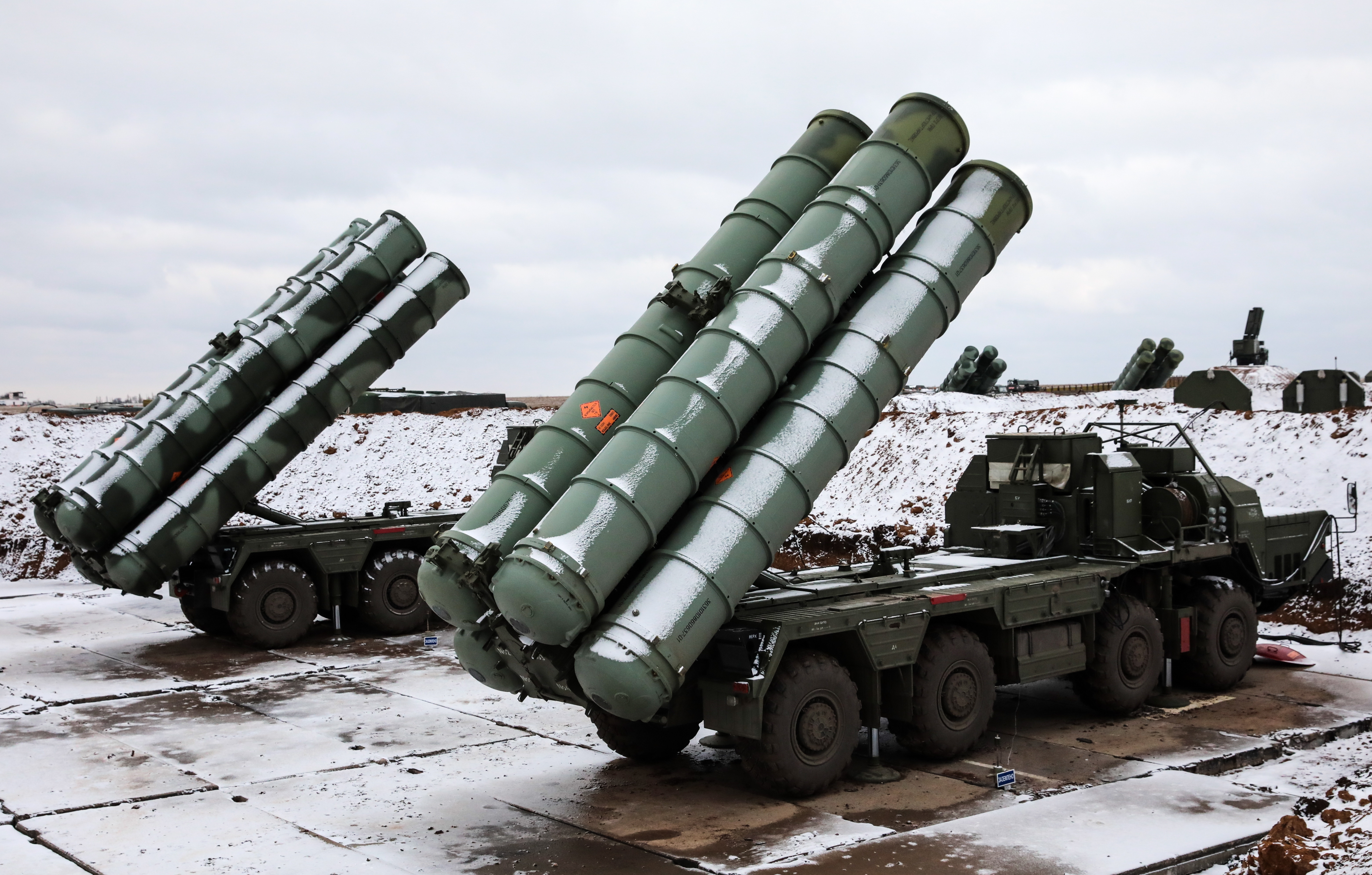 Russische S-400 Raketenabwehrsysteme