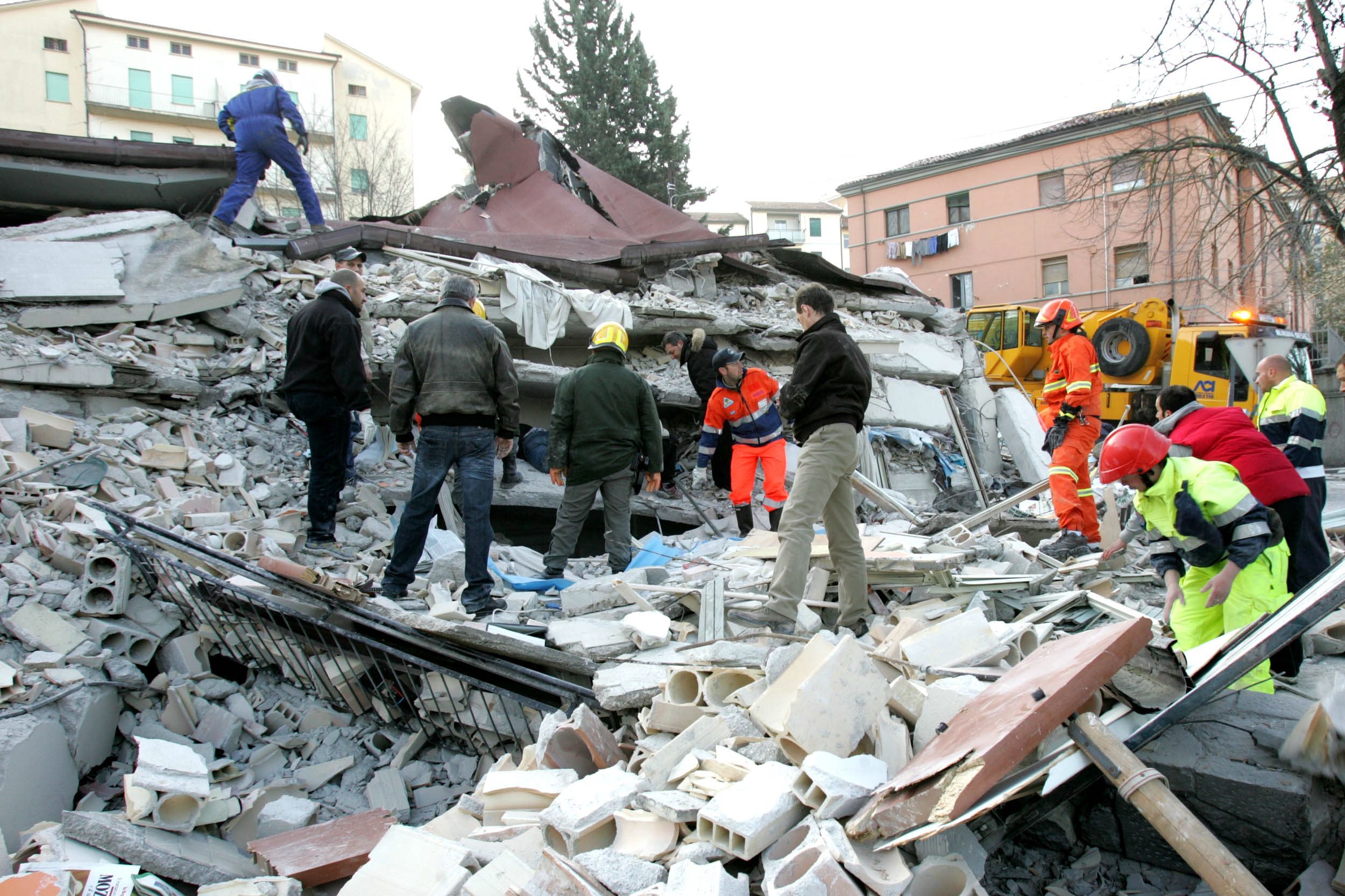 Erdbeben in Italien, Stadt L’Aquila