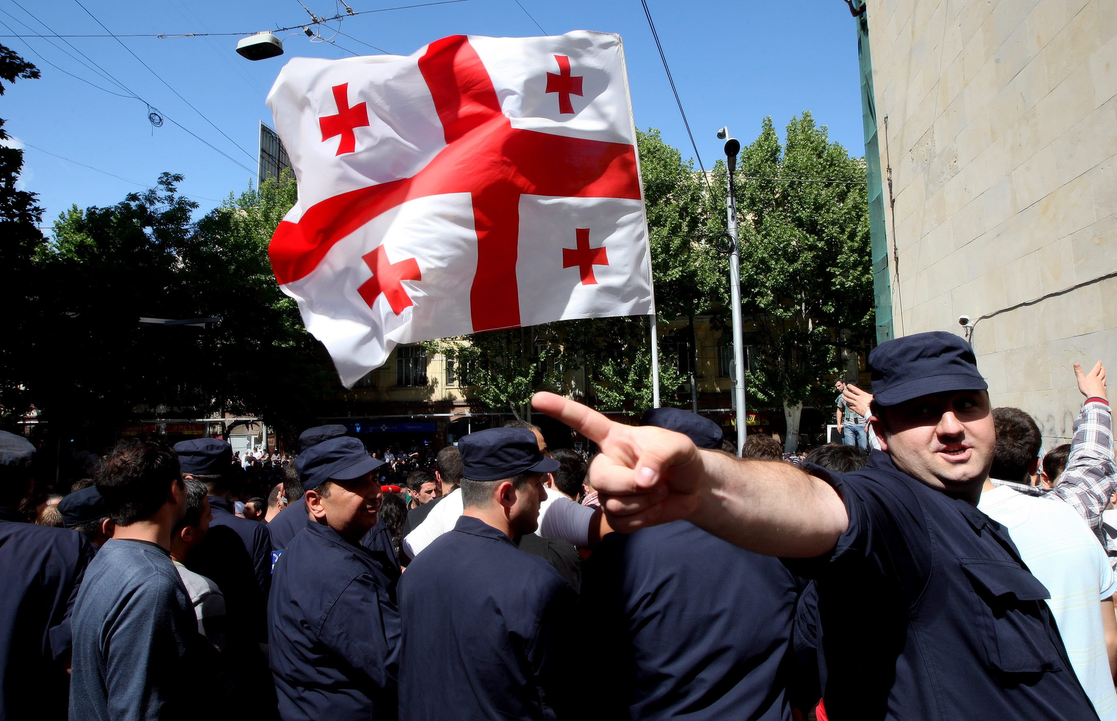 Internationaler Tag gegen Homophobie in Tiflis