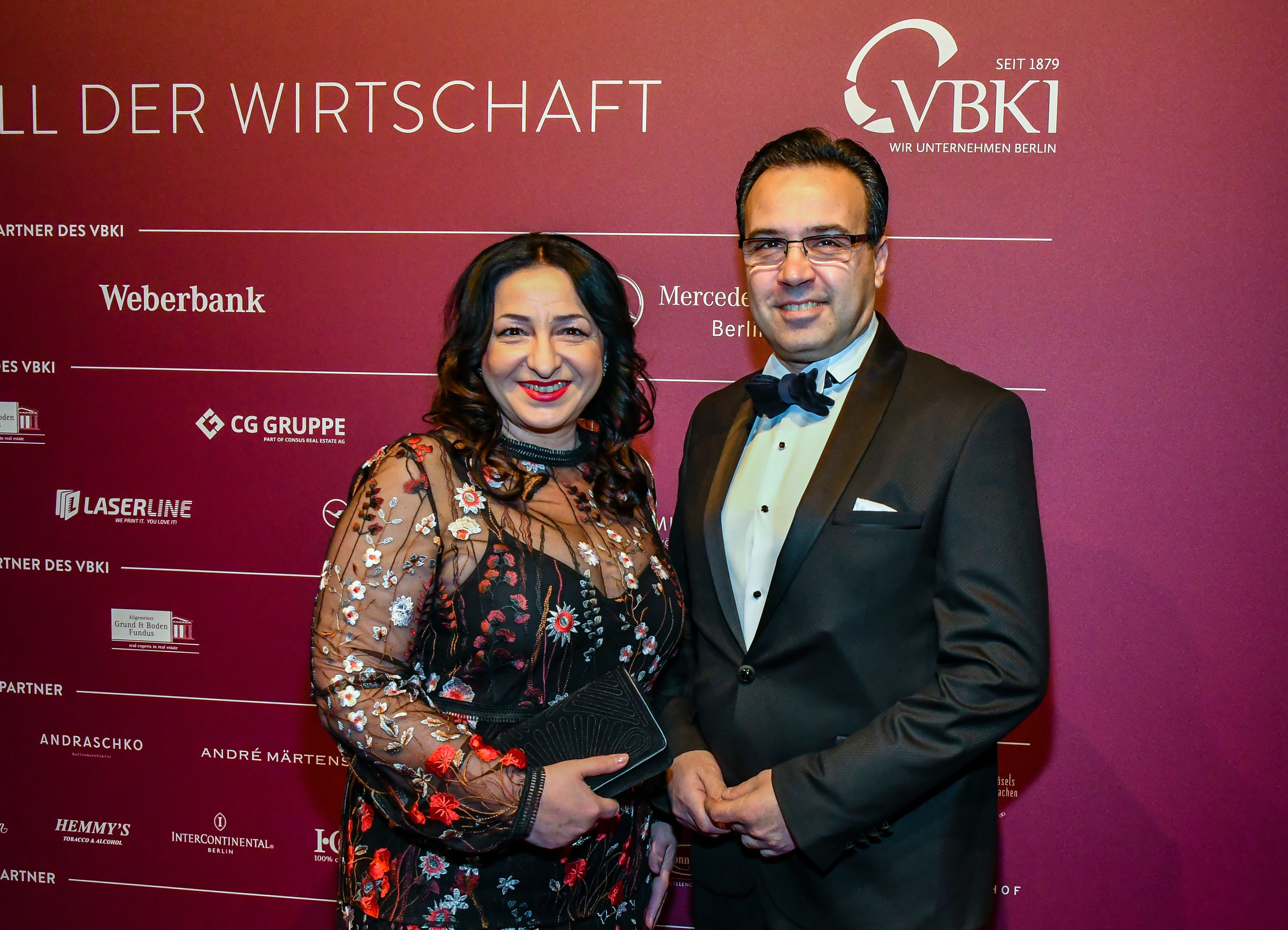 Dilek Kalayci – ehemals Dilek Kolat (Senatorin) (l) und Hivzi Kalayci (r)