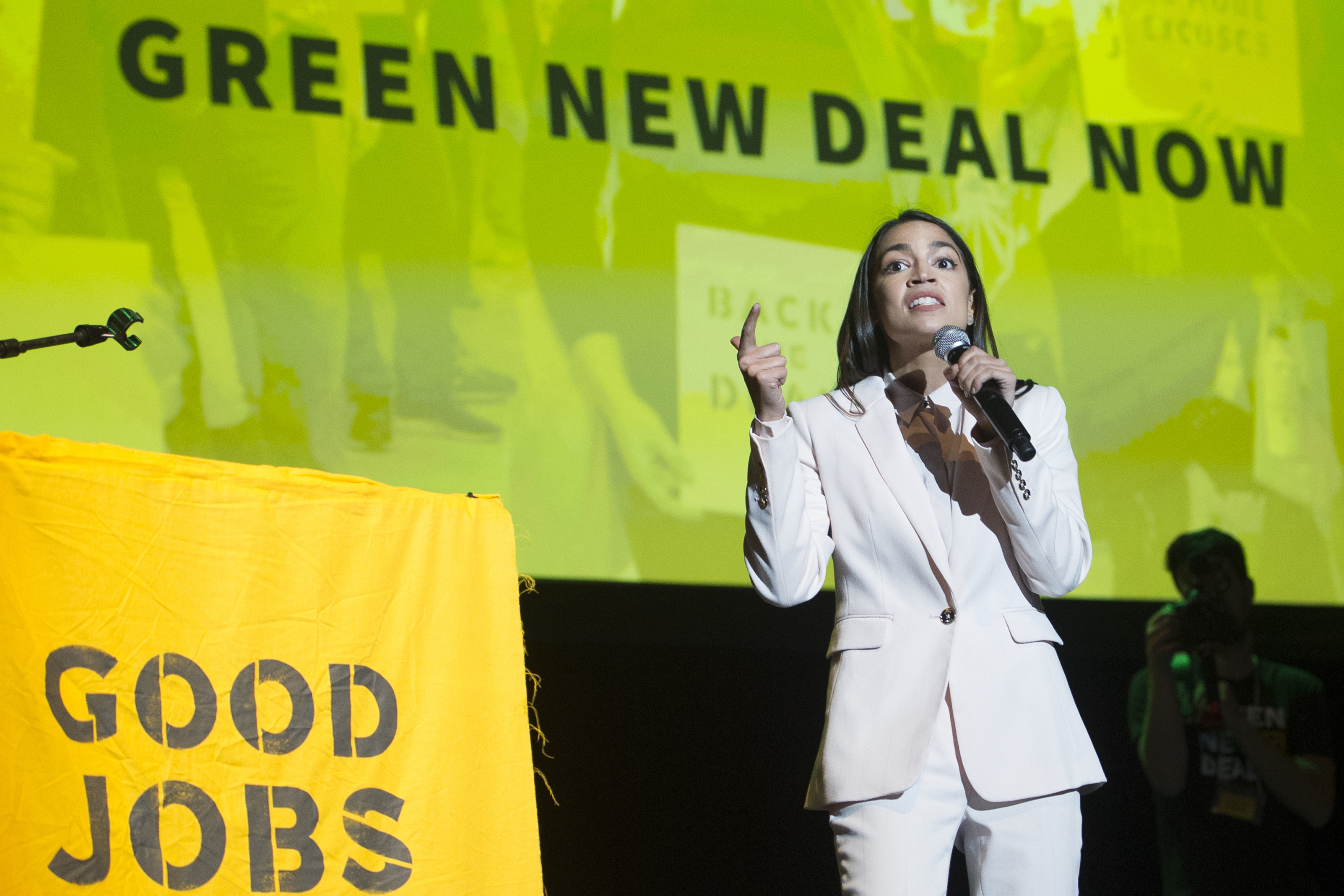 Green New Deal, Alexandra Ocasio-Cortez