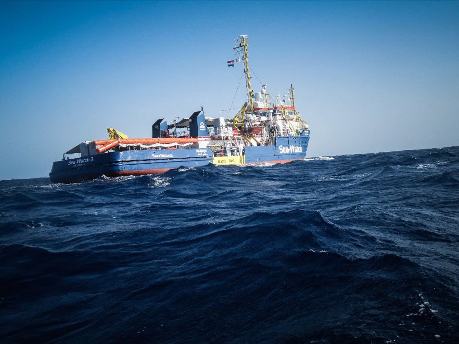 NGO-Rettungsschiff Sea-Watch 3