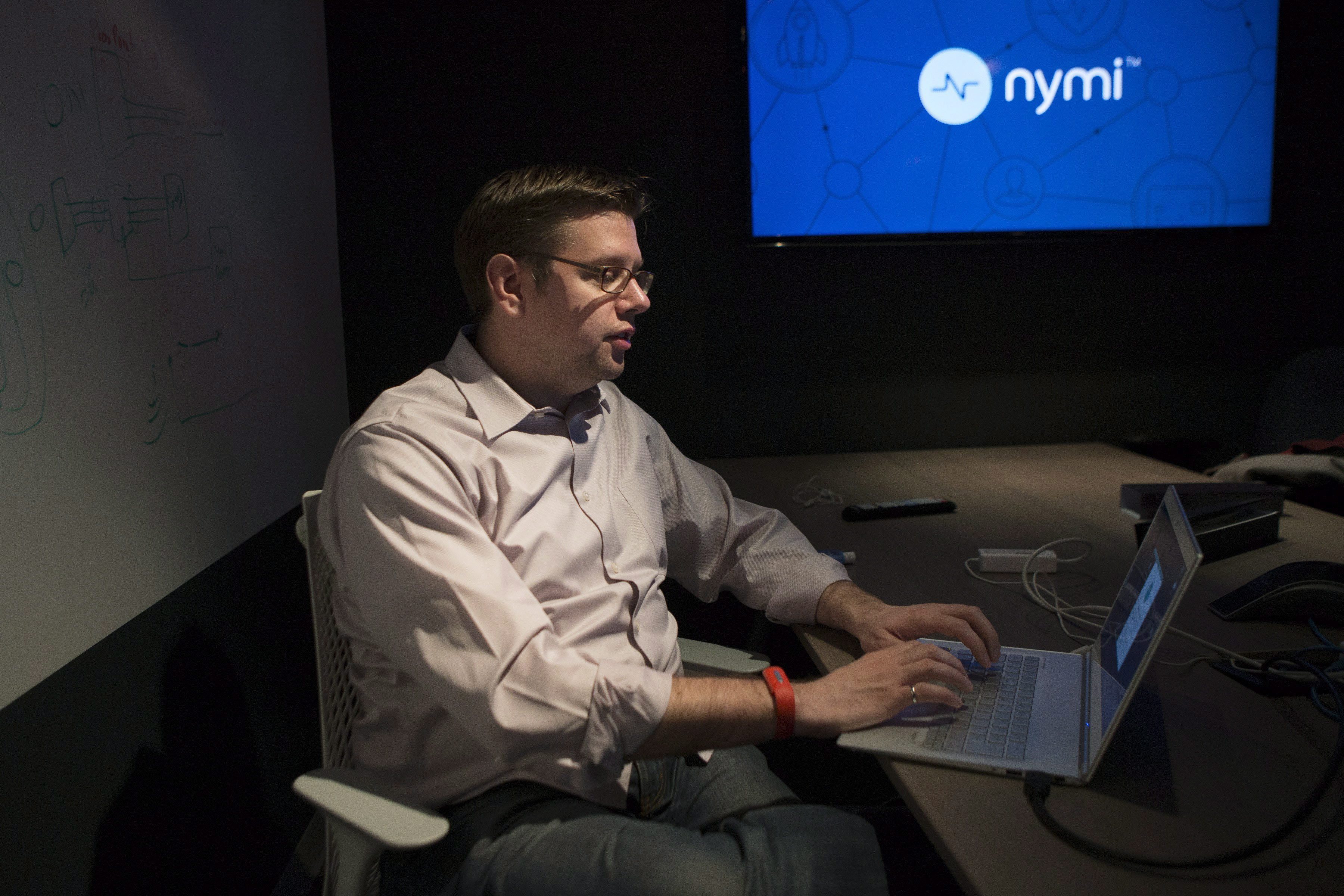 Karl Martin, CEO des Unternehmens Nymi