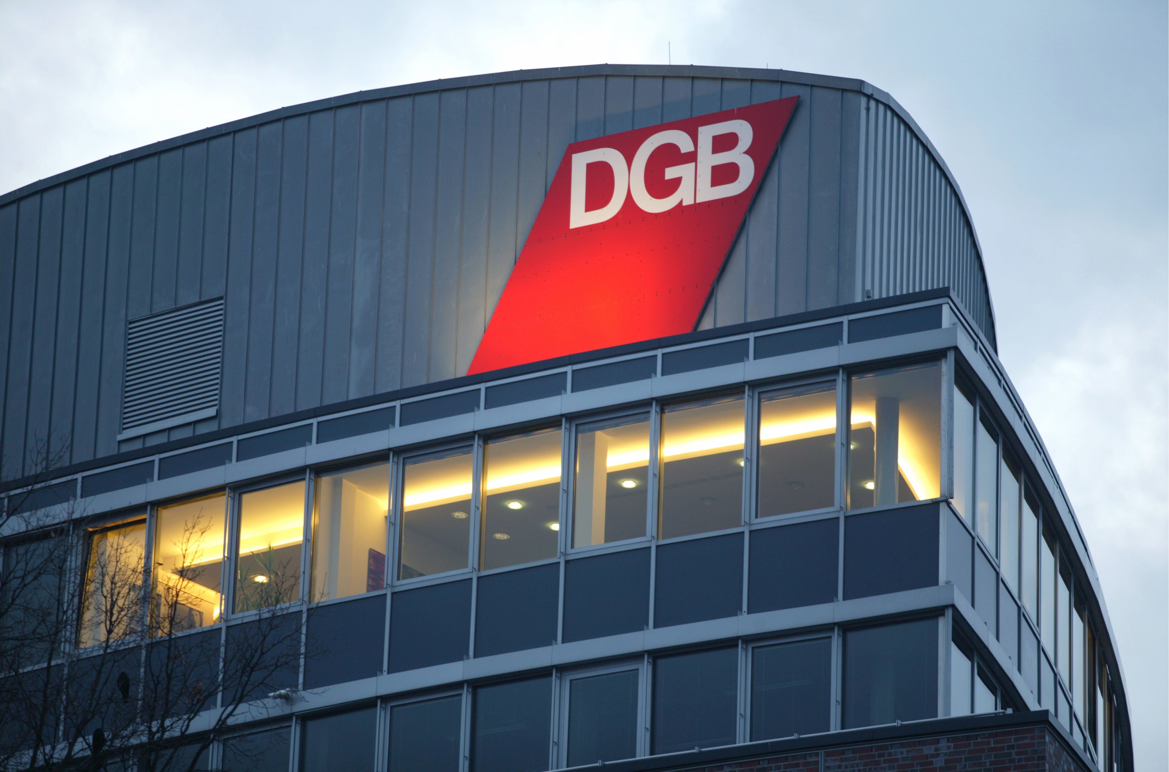 Zentrale des Deutschen Gewerkschaftsbundes (DGB) in Berlin