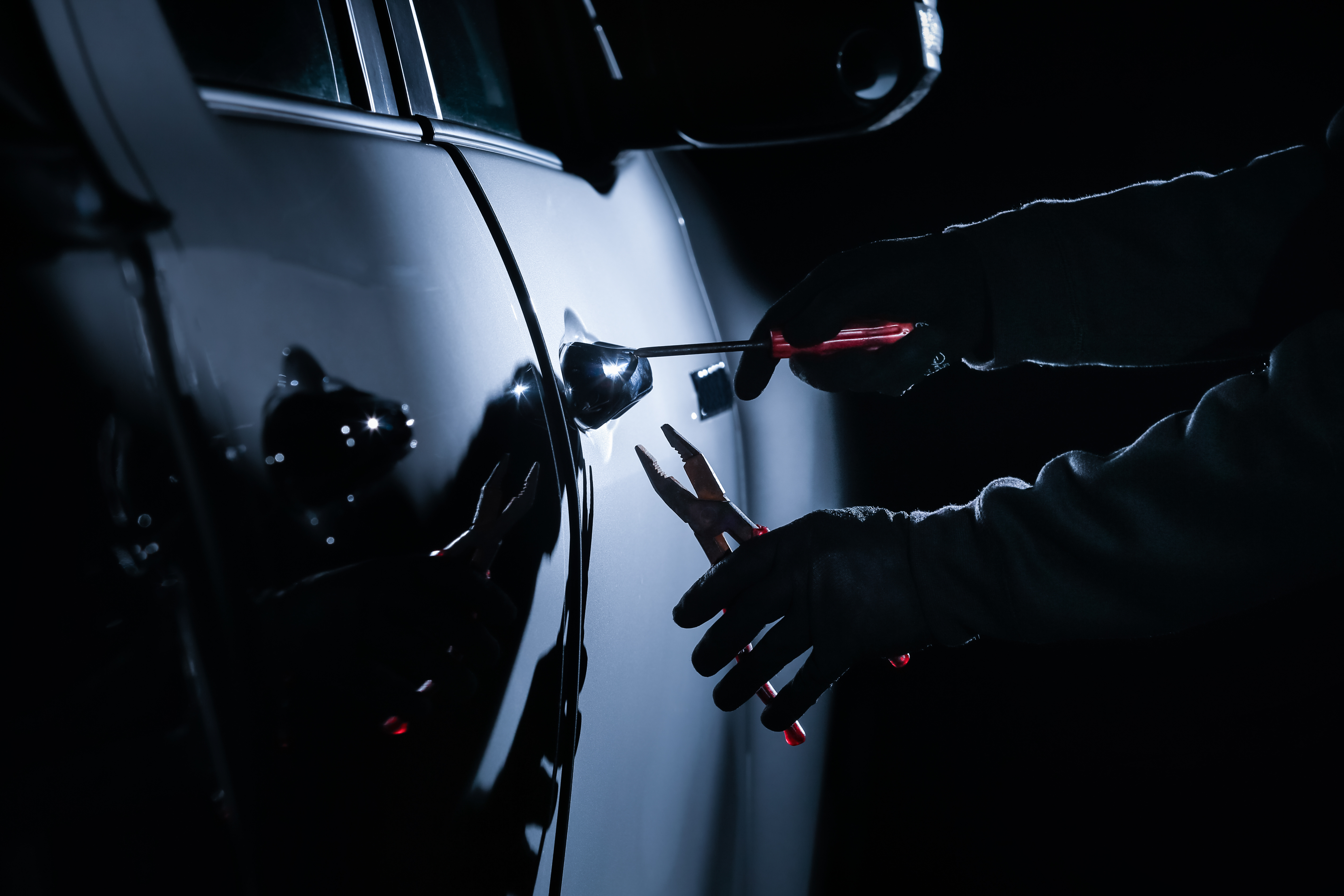 Die Zahl der aufgebrochenen Autos in San Francisco ist auffallend hoch