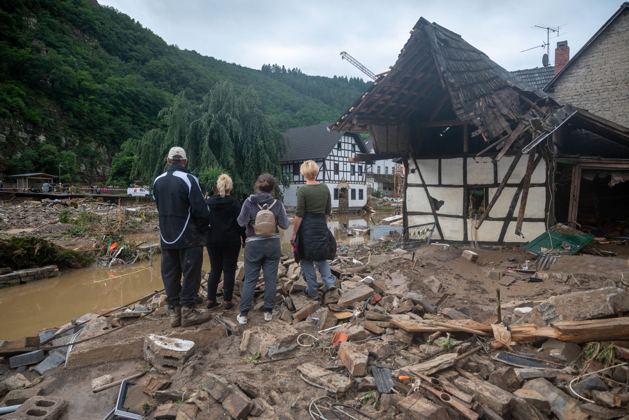 Unwetter in Rheinland-Pfalz