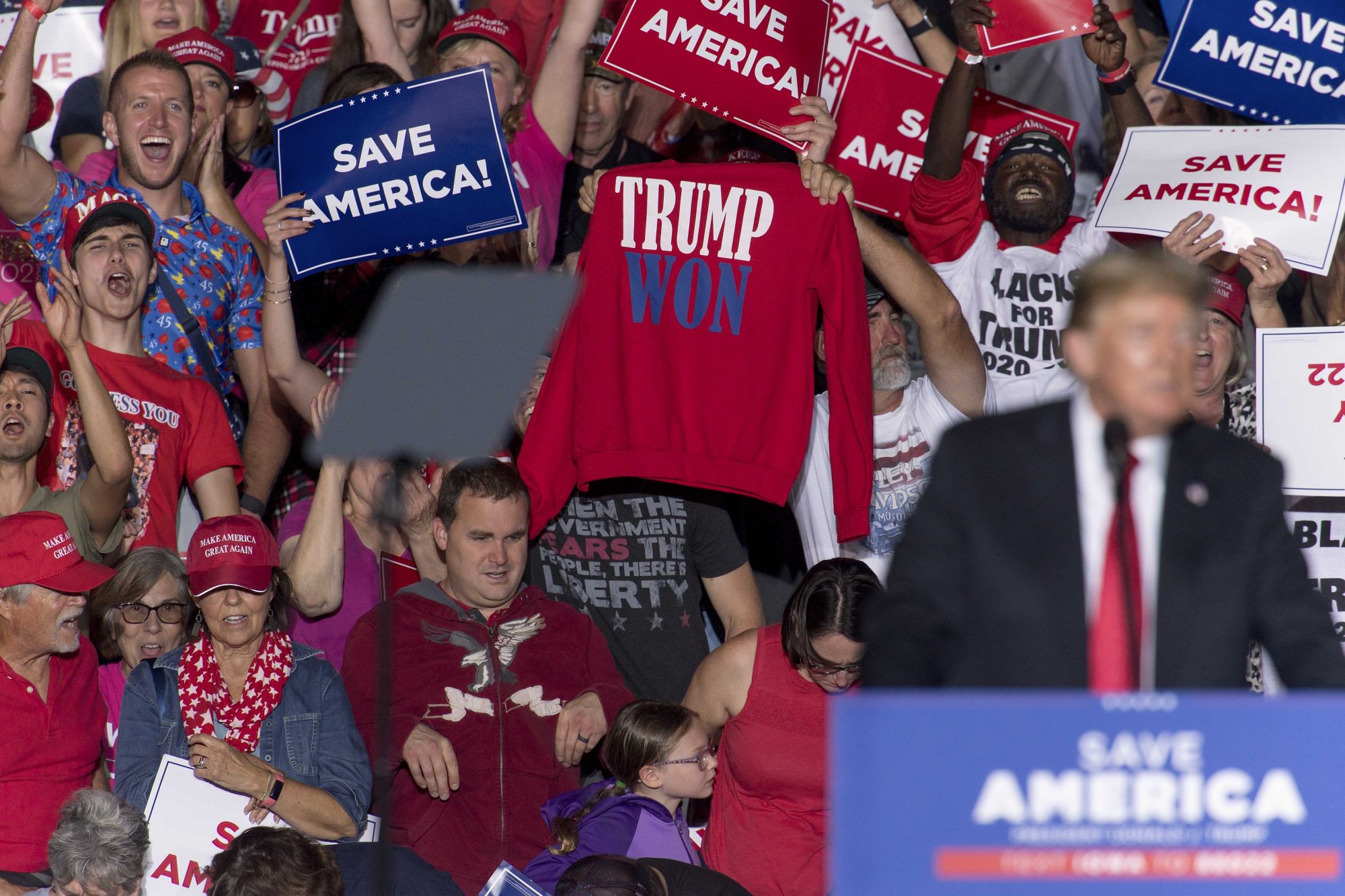 Trump Rally in Des Moines, Iowa